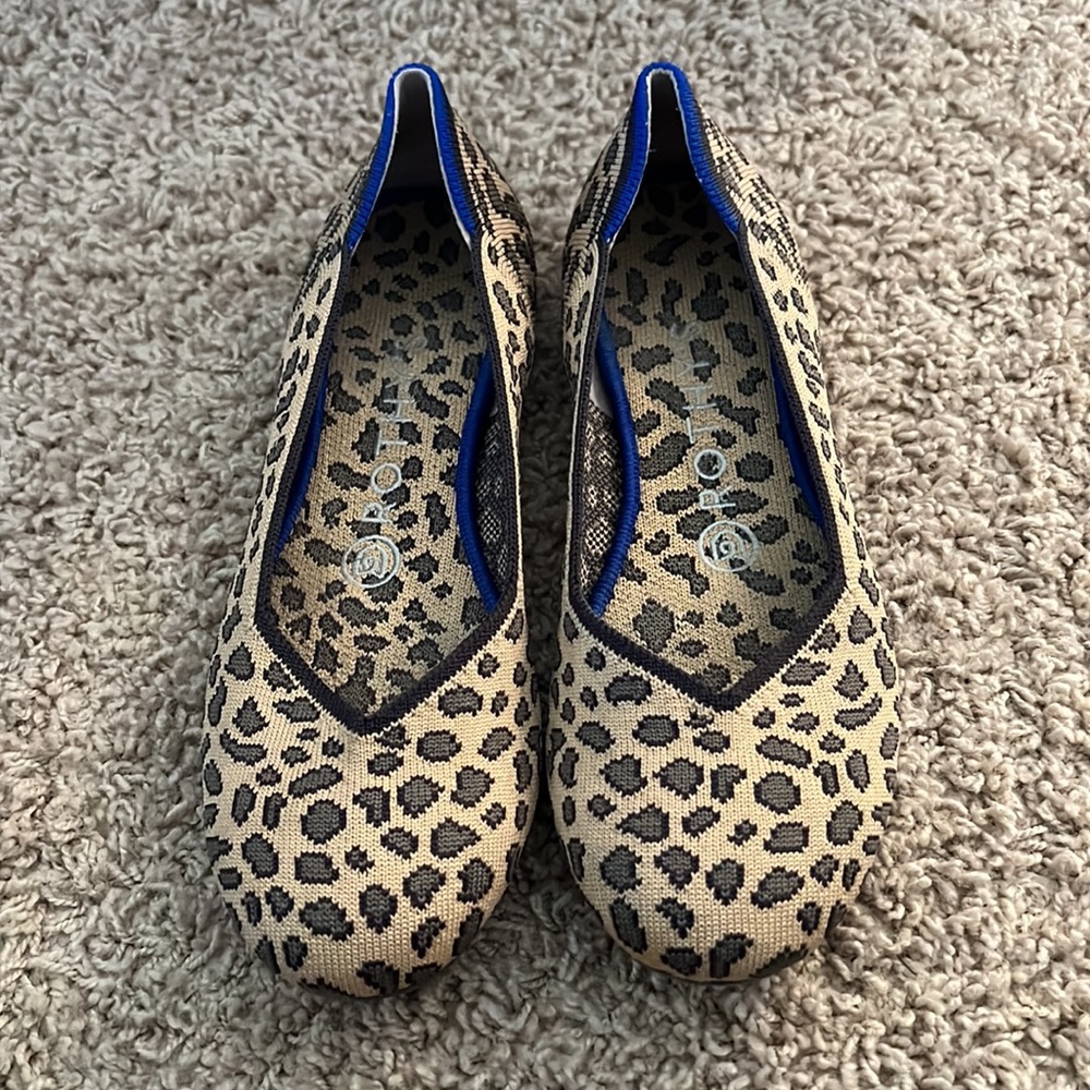 Rothy’s Rounded-Toe Cheetah Flats 6.5 - Picture 6 of 7